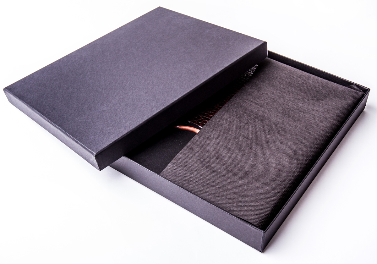 Your choice between the black box and wrap for the standard packaging option