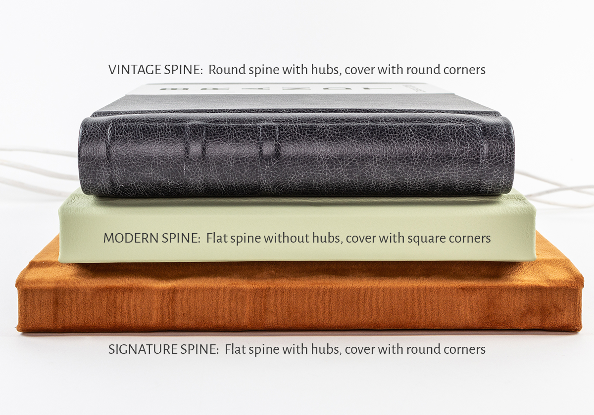Spine & cover options