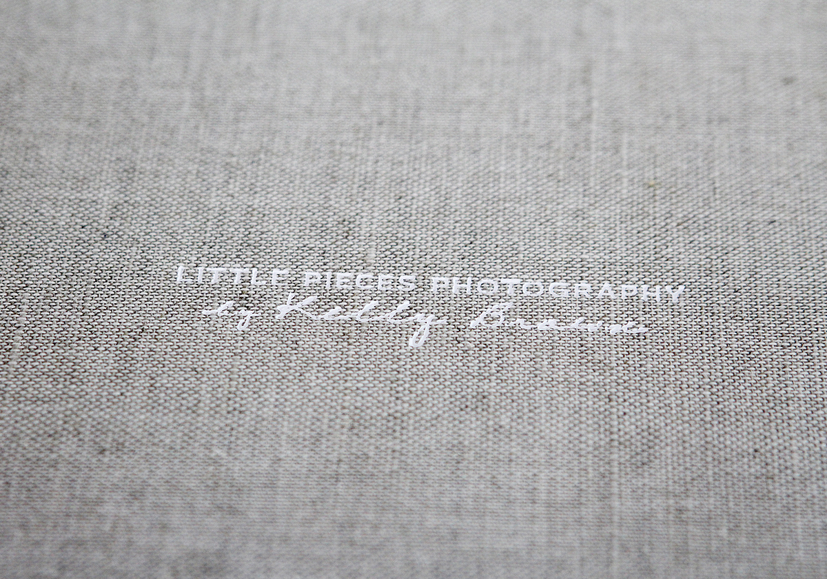 Studio Die created for Little Pieces Photography (imprinted on Natural Linen)